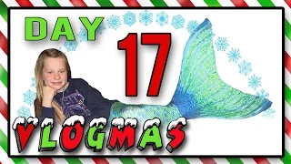 Opening My Fin Fun Mermaid Tail! ❄ VLOGMAS Day 17