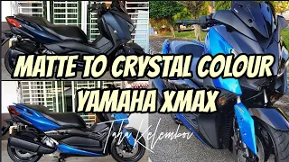 MATTE TO CRYSTAL COLOUR YAMAHA XMAX