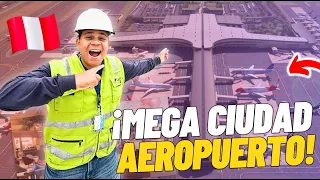 Así LUCE por DENTRO la MEGA CIUDAD AEROPUERTO del PERÚ 🇵🇪 ¡Recorrido Exclusivo! |#venezolanosenperú