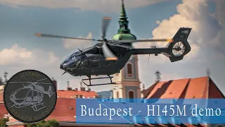 Hungarian Air Force H145M demo Budapest - 2022