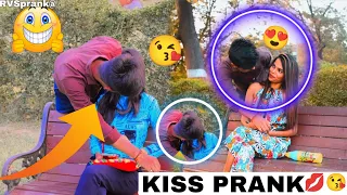 Almost Kissing😘 Prank //epic reaction//gone romantic //sweet girls👩‍🦰//most ever prank //