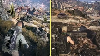 Tom Clancy's Ghost Recon Wildlands E3 2015 vs 2017 Retail PS4 Graphics Comparison