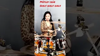 @motleycrue - girls girls girls drum cover @Amikim  @artisanturkcymbals4168