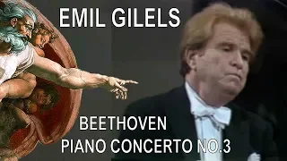 BEETHOVEN: Piano Concerto No.3 - GILELS / BERGLUND [1984]