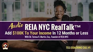 Add $100k To Your Income In 12 Months Or Less…The Real Estate & Entrepreneurial Ultimate Blueprint