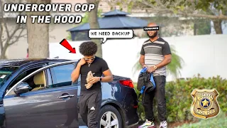 Undercover Cop In The Hood! | Social Experiment *Gone Wrong*