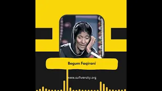 The beauty and charm of Begum Fakiriani’s folk singing #BegumFakiriani