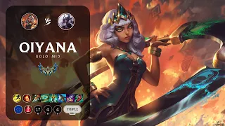 Qiyana Mid vs Syndra - EUW Challenger Patch 13.3
