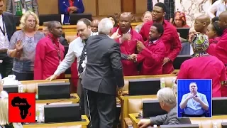 Big Fight In Parliament After Julius Malema Speech