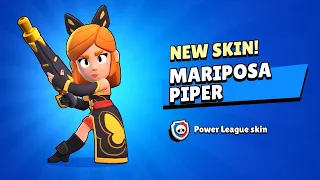 Mariposa Piper | New Piper Skin | Brawl stars | Mystery At The Hub