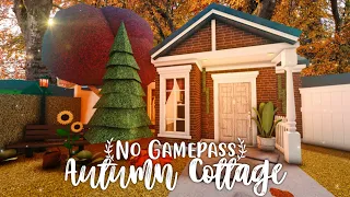 No Gamepass Tiny Autumn Cottage Speedbuild and Tour - iTapixca Builds