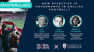 Masterclass: How effective is governance in English football?