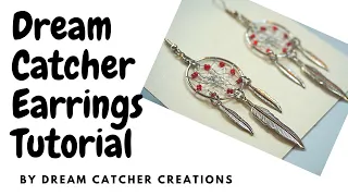 Dream Catcher Earrings Tutorial