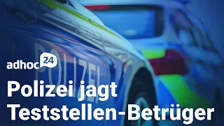 Anspruch auf PCR-Test / Polizei jagt Teststellen-Betrüger / Corona-Impfungen in Apotheken