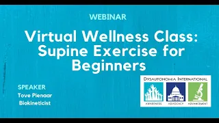 Virtual Wellness Class: Supine Exercise for Beginners