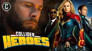 Avengers: Endgame Still 3 Hours Say the Russos; Captain Marvel Set Visit with Perri - Heroes