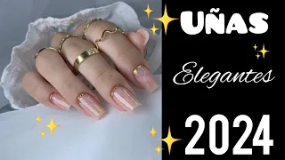 UÑAS ELEGANTES 2024|MODA Y TENDENCIA EN UÑAS #uñasdemoda #diseñosdeuñas #uñasdecoradas #uñas #nail