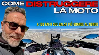 THE MOST ABSURD PLACE in BOLIVIA - The MOTORCYCLE will no longer be the same as before - (S2-EP31)