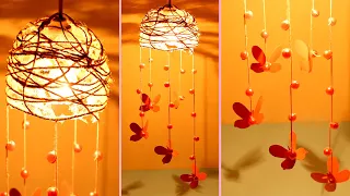 How to Make Balloon Lamp Light | DIY Balloon Rope Lamp Light | Balloon Lamp Idea