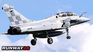 Croatia First Dassault Rafale - Pilot Training at BA113 Saint-Dizier