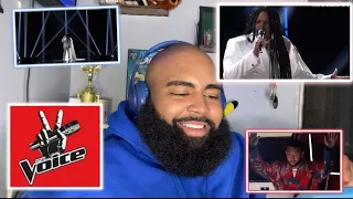 Asher HaVon “Titanium” | The Voice Playoffs | ( REACTION & REVIEW )