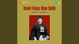 Raga Bhoop Khayal Ustad Faiyaz Khan Sahib