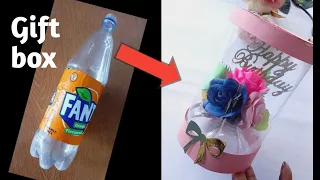 DIY / Best out of waste ❤plastic bottle craft idea / waste Material craft/ Gift box making