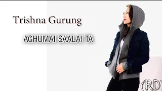 AGHUMAI SAALAI TA - Trishna Gurung(Lyrical Video) bY DeePak Rana