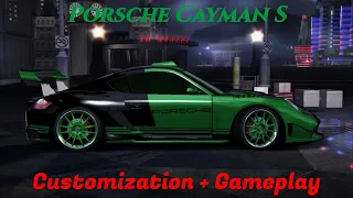 NFS CARBON | Porsche Cayman S | Customization and Gameplay