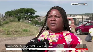 KZN floods survivors in Madampana Transit camp say they are reluctant to vote