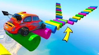 GTA 5 ONLINE 🐷 500 ABARTH PARKOUR 9373,3322 ESTREMO !!! 🐷 DAJE !!