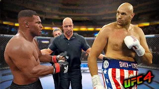 Mike Tyson vs. Tyson Fury | British professional boxer (EA sports UFC 4)