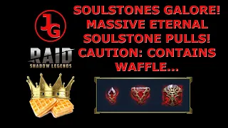 MASSIVE SOULSTONE PULLS! Eternal Soulstone's actually pay out! - Raid Shadow Legends