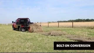 Turn Your Bed Into A Bale Loader With A DewEze 660 Bolt-On | DewEze | Powered By Harper Industries