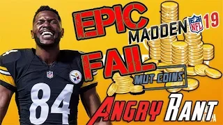 Madden 19 ANGRY RANT! ...I'M SO SICK OF THIS!