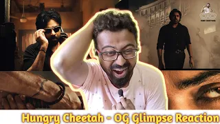 Hungry Cheetah - OG Glimpse Reaction | Pawan Kalyan | Sujeeth | Thaman | Mora Reactions