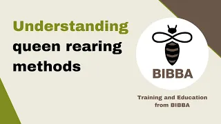 Understanding Queen Rearing Methods - Roger Patterson (with sound at the end)