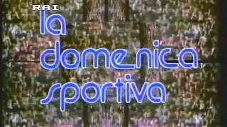 DOMENICA SPORTIVA FRAMMENTO DEL 27 MARZO 1983 I SERIVIZI DI SERIE A E SERIE B #casastene