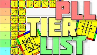 Rubik's Cube PLL Tier List