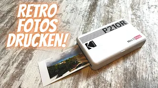 Kodak Mini 2 Retro P210R  I mobiler Fotodrucker I ausgepackt und ausprobiert