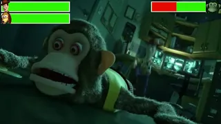 toy story 3-woody y slinky vs el mono (al estilo mortal kombat)