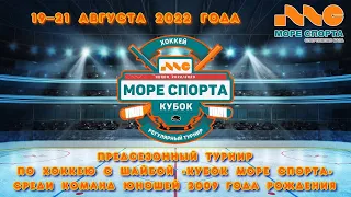 2009 г.р.| Мотор - ХК Саров | 19 августа 2022 г. 11:30 |