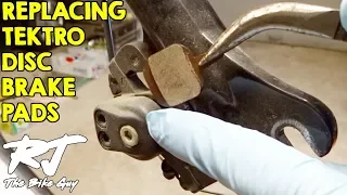 How To Replace Brake Pads On Tektro Io Disc Brakes