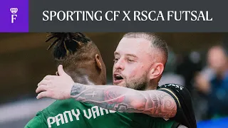 HIGHLIGHTS: Sporting CF - RSCA Futsal | 2022-2023 | Final Four UEFA Champions League
