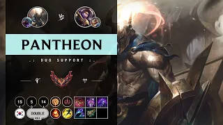 Pantheon Support vs Blitzcrank - KR Grandmaster Patch 14.11