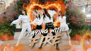 [K-POP IN PUBLIC] BLACKPINK - '불장난 (PLAYING WITH FIRE)' dance cover by CD COLLAB