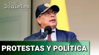 Las marchas contra Petro y el día cívico del 19 de abril | Los Danieles