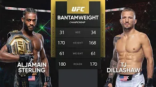 Алджамейн Стерлинг vs Ти Джей Диллашоу Бой UFC 280