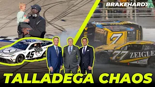 Tyler Reddick & Michael Jordan Win NASCAR Cup Race At Talladega | Race Reaction