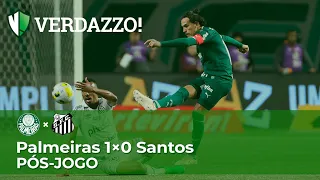 Pós-jogo Palmeiras 1x0 Santos - Campeonato Brasileiro 2022 - AO VIVO!